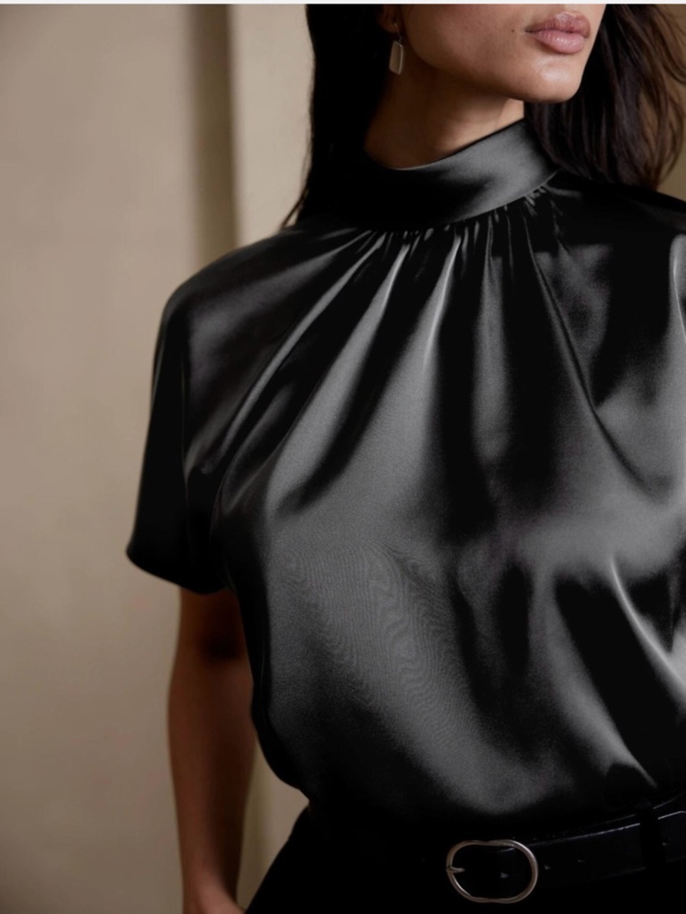 Banana Republic Tie-Back Blouse